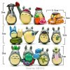 12pcs Studio Ghibli Totoro Mini Resin Action Figures Hayao Miyazaki Miniature Cake Toppers Figurines Dolls Garden 1 - Ghibli US Store