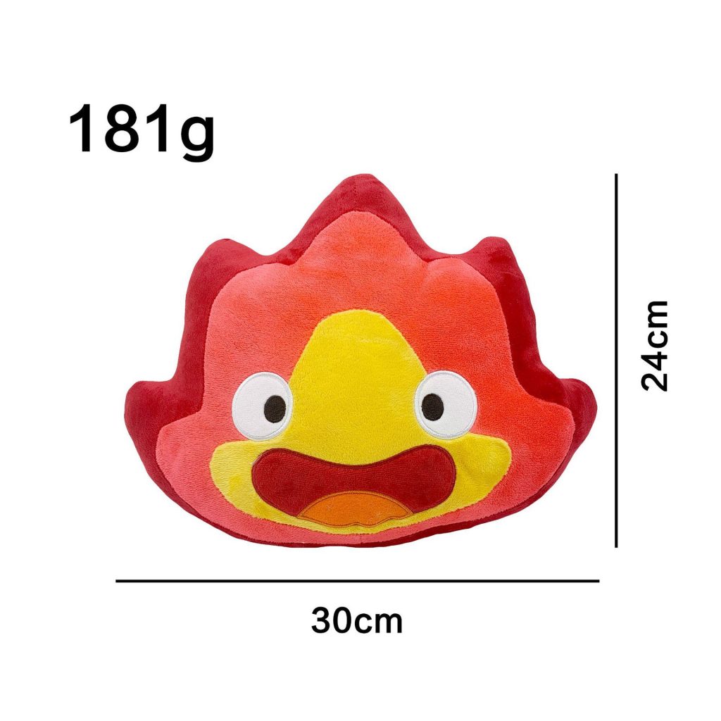 24CM Studio Ghibli Howl's Moving Castle Calcifer Plush Toys - Image 6
