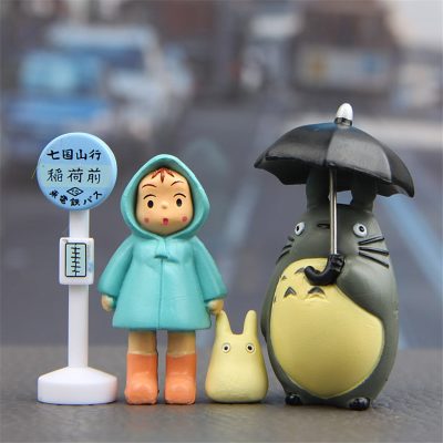 Combo 4pcs Studio Ghibli My Neighbor Totoro Action Figure Toy