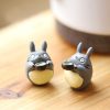 Anime My Neighbor Kawaii Totoro with Bowl Micro Fairy Garden Miniature Decoration Figures Terrarium Dollhouse DIY 1 - Ghibli US Store