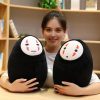 Creative Funny Spirited Away Movie Faceless Man No Face Plush Toy Ghost Kaonashi Stuffed U Shape - Ghibli US Store