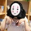Creative Funny Spirited Away Movie Faceless Man No Face Plush Toy Ghost Kaonashi Stuffed U Shape 3 - Ghibli US Store