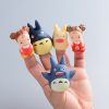 Koteta 1PC Hayao Miyazaki PVC Figurine TOTORO Finger Puppet Anime Model Collectiable Action Figure Kids Birthday 1 - Ghibli US Store