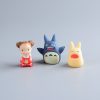 Koteta 1PC Hayao Miyazaki PVC Figurine TOTORO Finger Puppet Anime Model Collectiable Action Figure Kids Birthday 2 - Ghibli US Store