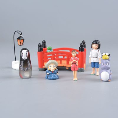 Studio Ghibli Spirited Away No Face Man Model Mini Figures