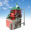 Spirited Away Aburaya Bathhouse 3D Paper Model Assembly Papercraft Puzzle Educational Kids Toy Anime Totoro Birthday 2 - Ghibli US Store