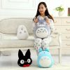 Studio Ghibli Cute Totoro Plush Pillow Stuffed Kiki Totoro Toy Japanese Anime Figure Soft Doll Home - Ghibli US Store