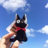 Studio Ghibli Hayao Miyazaki Kiki s Delivery Service Black JiJi Plush Toy Cute Mini Black Cat 5 - Ghibli US Store