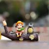 Studio Ghibli Miniature Ornaments Japanese Cartoon Totoro Decoration Home Room Decor Garden Desk Cute Ornaments Miniature 1 - Ghibli US Store