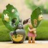 Studio Ghibli Miniatures Japanese Anime Totoro Ornament Miyazaki Fairy Garden Ornament Home Room Decor Cute Mini 1 - Ghibli US Store