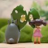 Studio Ghibli Miniatures Japanese Anime Totoro Ornament Miyazaki Fairy Garden Ornament Home Room Decor Cute Mini 2 - Ghibli US Store