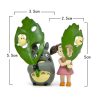 Studio Ghibli Miniatures Japanese Anime Totoro Ornament Miyazaki Fairy Garden Ornament Home Room Decor Cute Mini 5 - Ghibli US Store