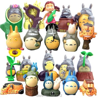 Studio Ghibli My Neighbor Totoro Mei Kitten Bus Action Figures