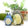 Totoro Japanese Anime 3 5 5cm Mini Tonari no Totoro with Lotus leaf Mini Cartoon Figures 1 - Ghibli US Store