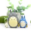 Totoro Japanese Anime 3 5 5cm Mini Tonari no Totoro with Lotus leaf Mini Cartoon Figures - Ghibli US Store