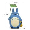 Totoro Japanese Anime 3 5 5cm Mini Tonari no Totoro with Lotus leaf Mini Cartoon Figures 4 - Ghibli US Store