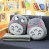 Totoro Plush Pillow Multifunction 3 in 1 Throw Pillow Totoro Hand Warm Pillow Cushion Baby Kids 1 - Ghibli US Store