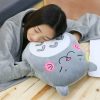 Totoro Plush Pillow Multifunction 3 in 1 Throw Pillow Totoro Hand Warm Pillow Cushion Baby Kids 5 - Ghibli US Store