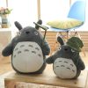 Totoro Plush Toy Cute Plush Cat Japanese Anime Figure Doll Plush Totoro With Lotus Leaf Kids 7 - Ghibli US Store