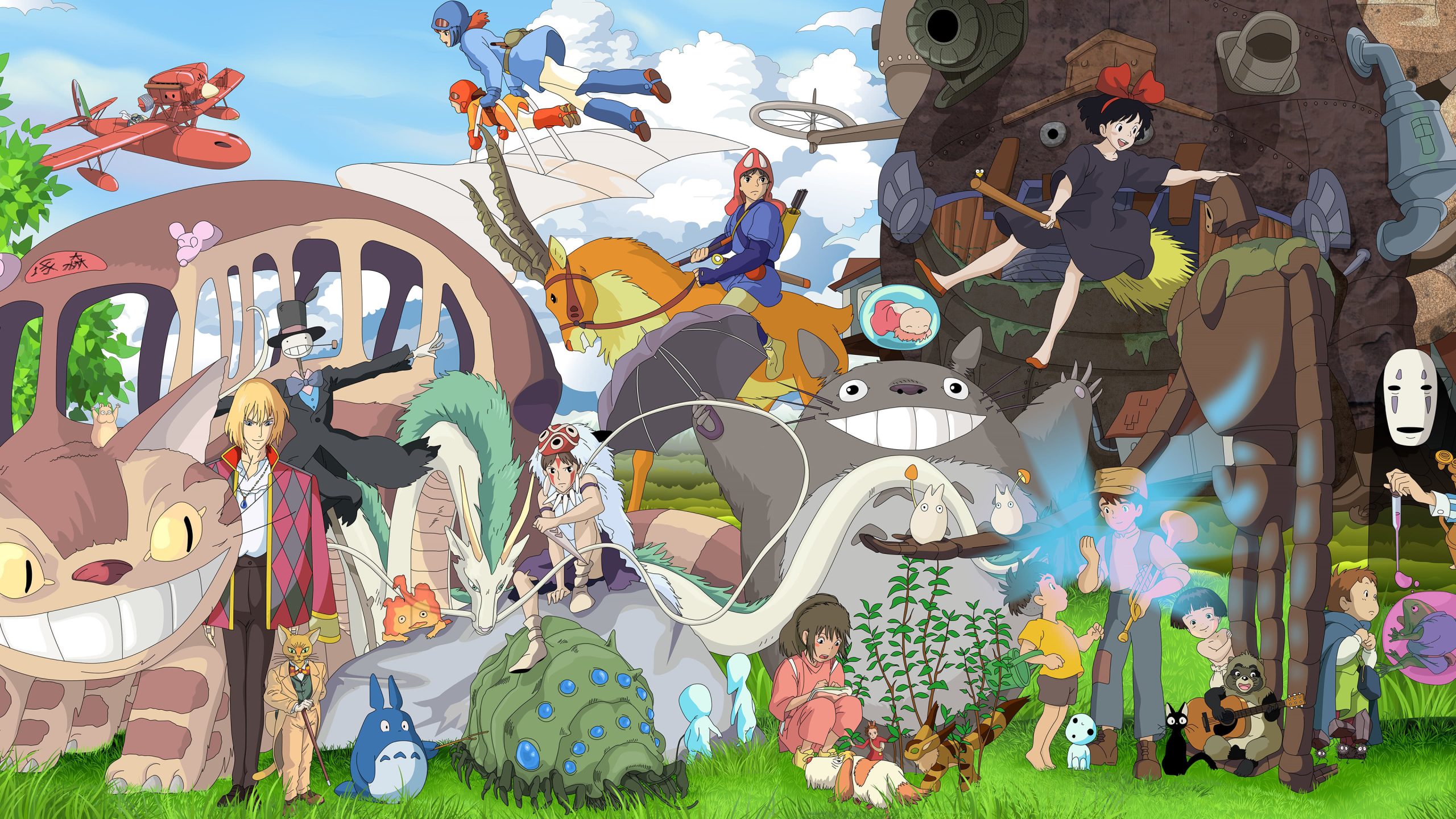 studio ghibli chracters uhd 4k wallpaper scaled - Ghibli US Store