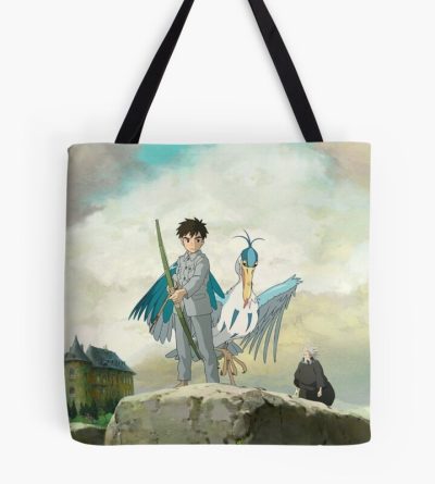 The Boy And The Heron Miyazaki Inspiration Tote Bag