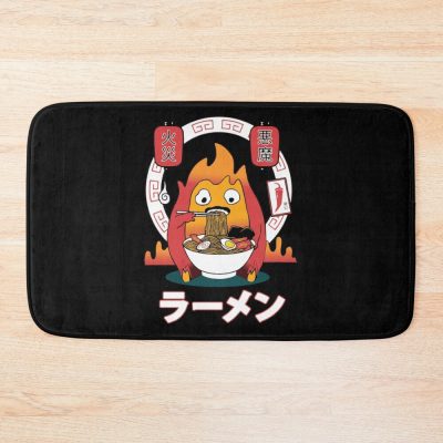 Spicy Calcifer Studio Ghibli Bath Mat