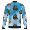 Howls Moving Castle Pattern Studio Ghibli Bomber Jacket BACK Mockup - Ghibli US Store