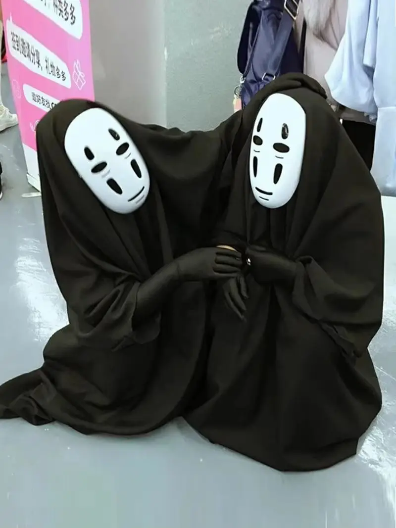 No Face Man Cosplay Costume Unisex Halloween Clothing - Image 6