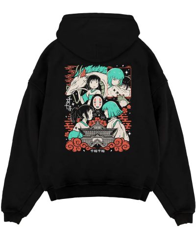 Chihiro & Haku Studio Ghibli Spirited Away Anime Hoodie