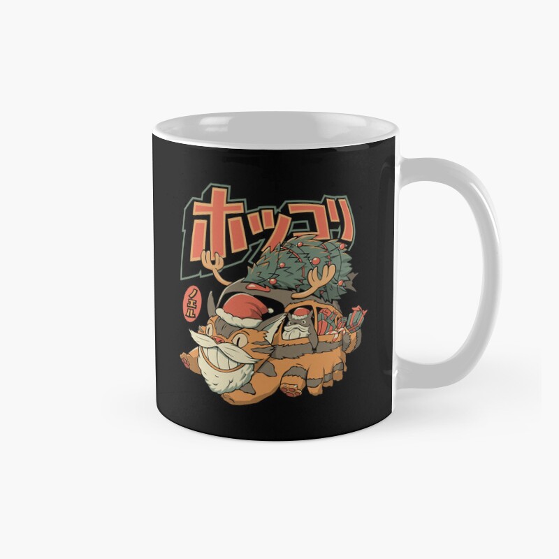 Christmas Catbus Holiday Spirit Ride Mug
